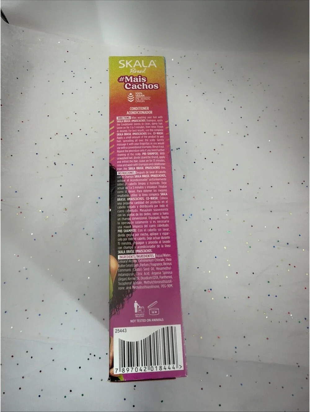 Skala Brasil Mais Cachos Shampoo & Conditioner Set 325ml Curl & Kinky Hair Vegan